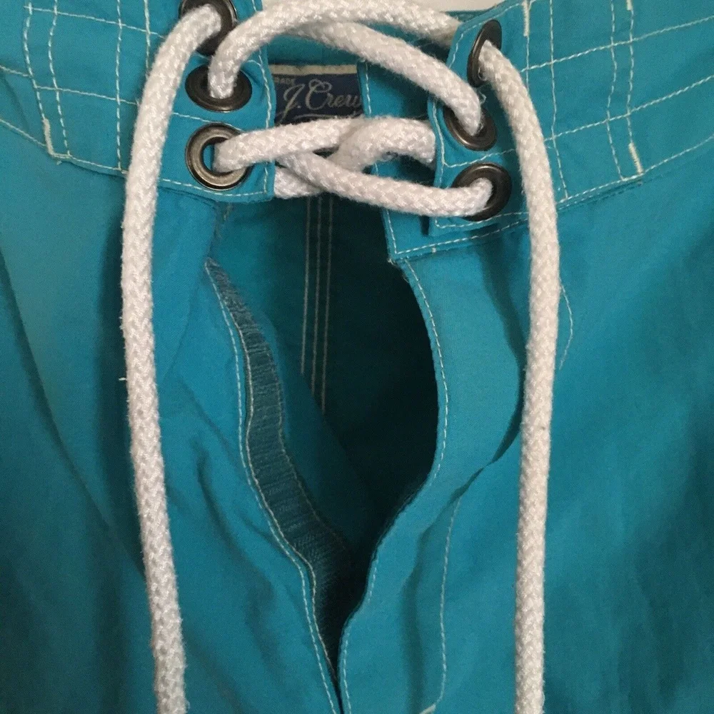 J Crew‎ Board Shorts Mens 34 Drawstring Back Pocket